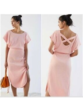 Daily Practice Dolman Sleeved Midi Dress size Small